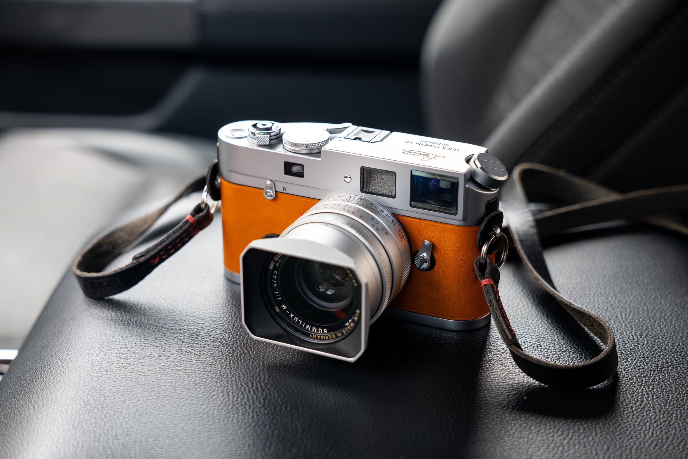 Leica M7 ALC with Ocra Vacchetta Calfskin