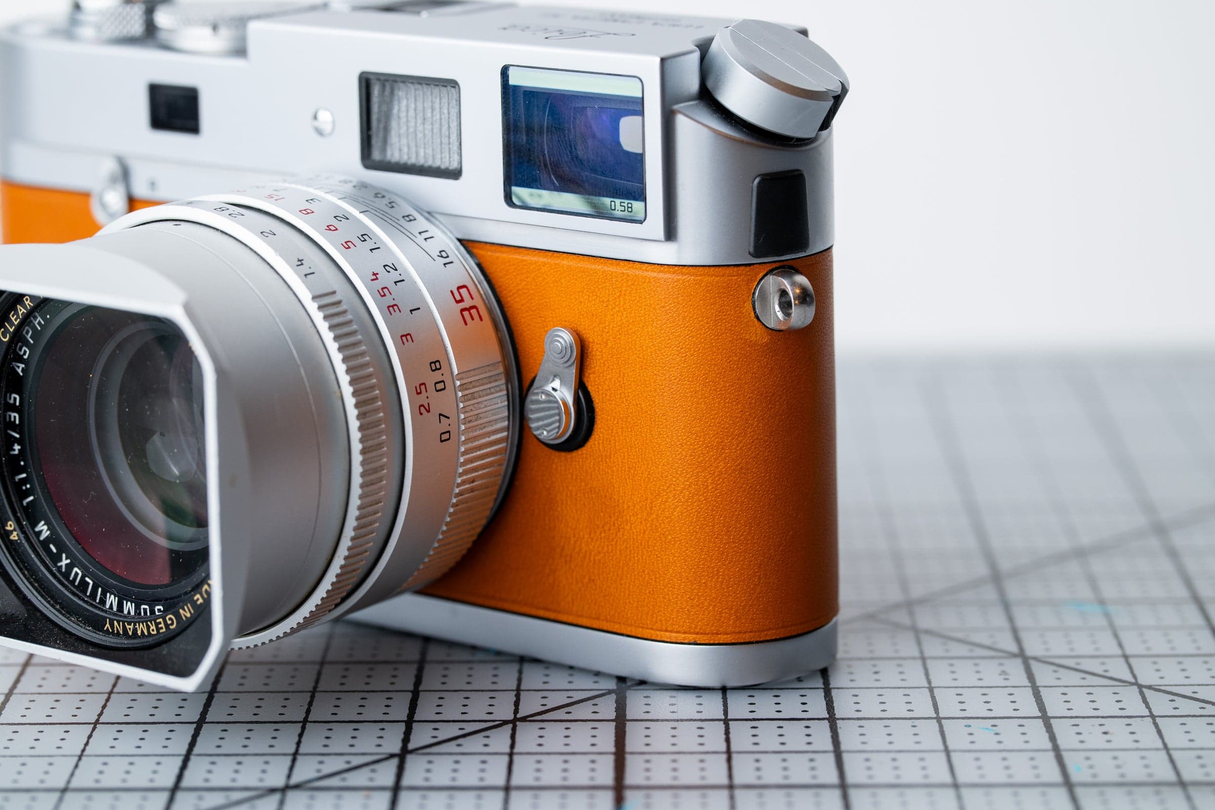 Leica M7 with Ocra Vacchetta Calfskin