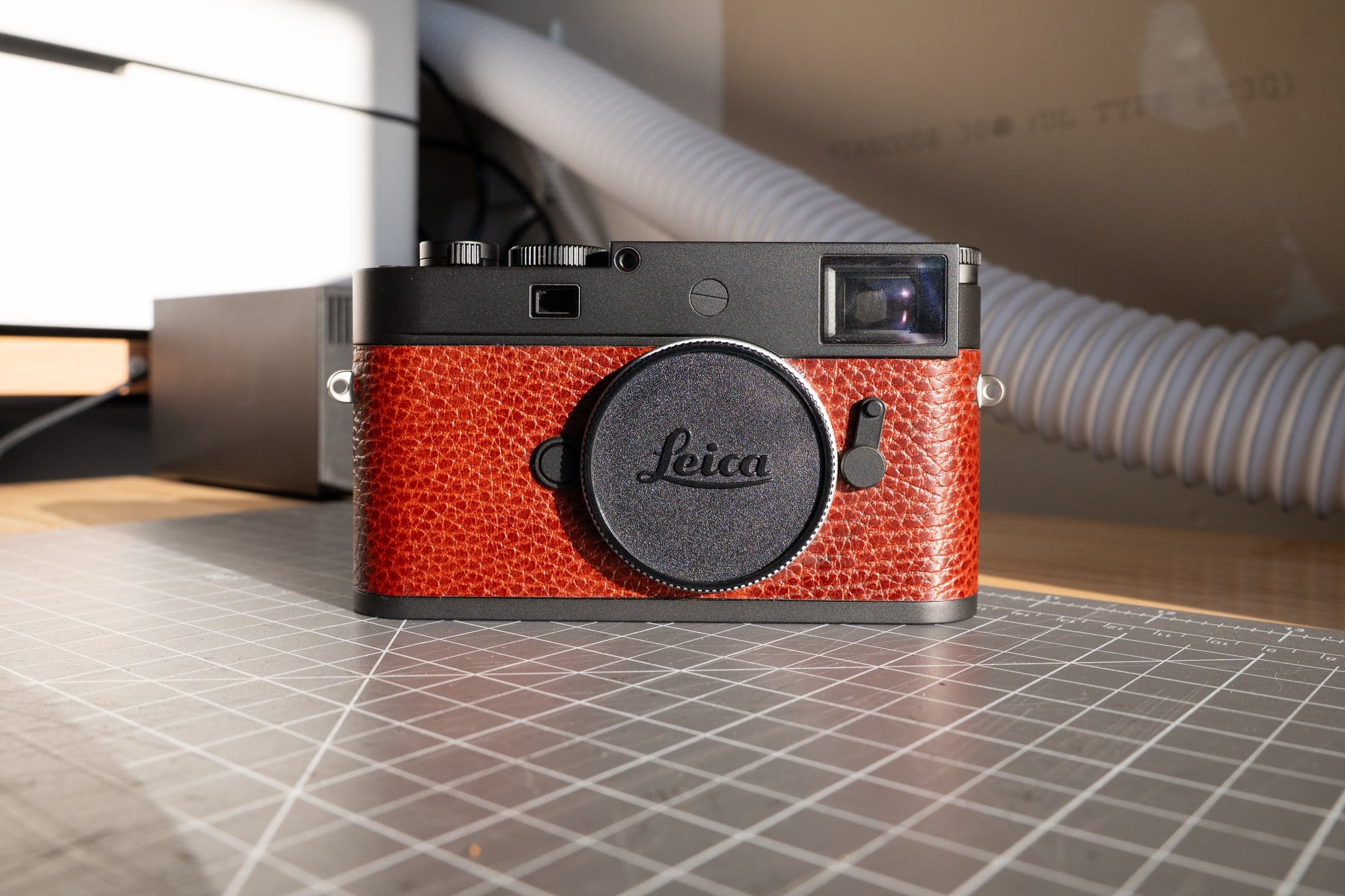Leica M11M with Mahogany Dollaro Calfskin